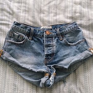 One teaspoon bootie jean short size xs
